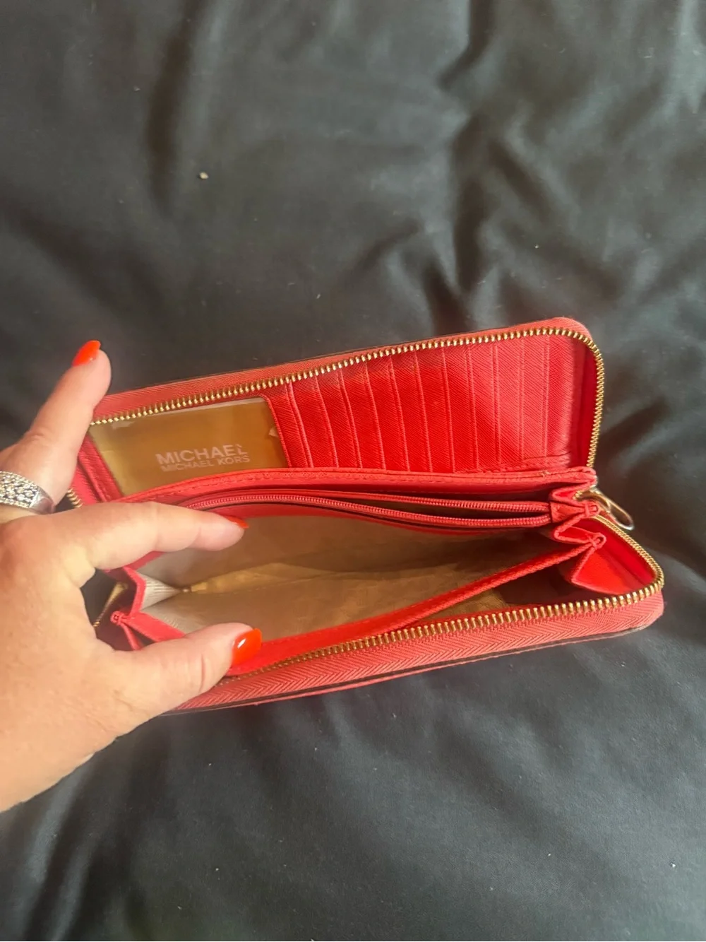 Michael Kors red michael